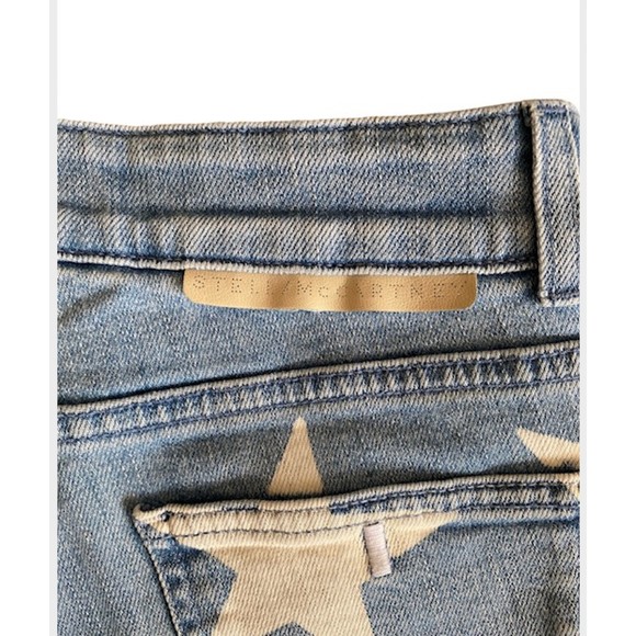 Stella McCartney White and Blue Skinny Jumpsuit - Picture 7 of 12